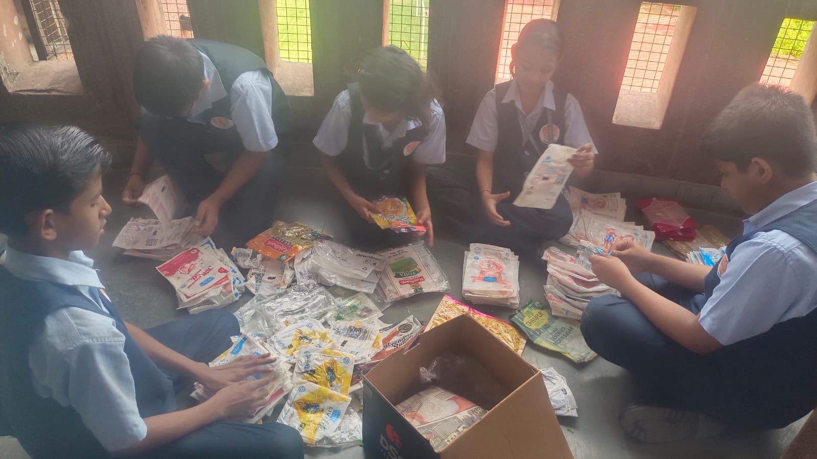 Milk & Chips Packet Collection Drive - Together we Care: Packets of Hope